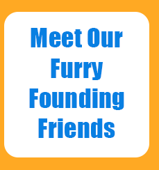 furry founding friends button